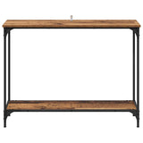 Console Table Old wood 101 x 30.5 x 75 cm Engineered wood 883516