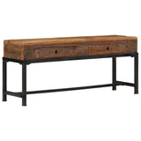 TV Cabinet 110x30x46 cm Solid Wood Reclaimed 351124
