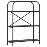 Bookshelf Black Oak 80 x 30 x 109 cm Engineered wood 879845