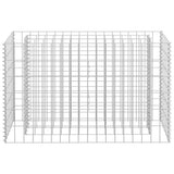 Gabion Raised Bed Galvanised Steel 90x30x60 cm 145630
