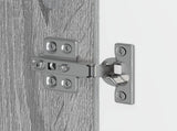 Bathroom Storage Cainet EDE Grey Sonoma 59.5 x 31 x 80 cm 895961