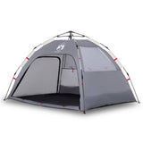 Beach Tent 2-Person Grey Quick Release Waterproof 4005304