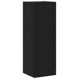 TV Cabinet Set 6 pcs Black Oak Engineered Wood 3393247