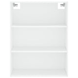 Highboard White 69.5x34x180 cm Engineered Wood 3189301