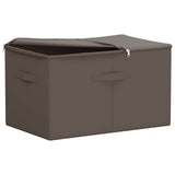 Storage Box 24 pcs Grey 55 x 35 x 32 cm Non-woven fabric 42024631