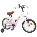 Kids Bike 16 Inches for 4-6 Years Old White 42009659