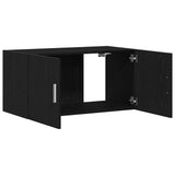 Wall Cabinet Black Oak 80x39x40 cm Engineered Wood 862012