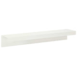 Garden Cover Profile 2 pcs 100 x 20 x 15 cm Steel White 8012978