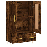 Highboard Smoked Oak 69.5x31x115 cm Engineered Wood 830313