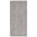 Sideboard Concrete Grey 88x30x65 cm Engineered Wood 800688