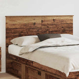 Headboard with Headboard Old Wood 140 cm Engineered wood 887767
