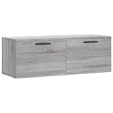 Wall Cabinet Grey Sonoma 100x36.5x35 cm Engineered Wood 830162