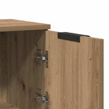 Sideboards 2 pcs Artisan Oak 30x30x70 cm Engineered Wood 856962