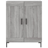 Highboard Grey Sonoma 69.5x34x180 cm Engineered Wood 3189963