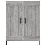 Sideboard Grey Sonoma 69.5x34x90 cm Engineered Wood 830202