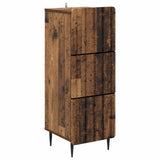 Drawer Cabinet Old Wood 33 x 34.5 x 92 cm Engineered Wood 894393