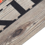 Kitchen Rug Washable Cooking Grey 60x300 cm Velvet 136548