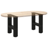 Coffee Table Legs Black 2 pcs 30x cm Steel 4013252