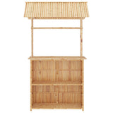 3 Piece Bar Set Bamboo 341741