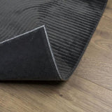 Rug IZA Short Pile Scandinavian Look Anthracite 120x170 cm 375428