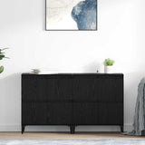 Sideboards 2 pcs Black Oak 60 x 35 x 70 cm Engineered Wood 3415594