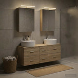Bathroom Furniture Set 5 pcs Sonoma Oak 3406913