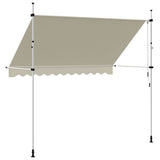 143696 Manual Retractable Awning 300 cm Cream