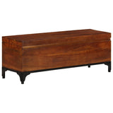 Storage Trunk 110x35x41 cm Solid Acacia Wood 328304