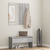 Hallway Furniture Set Grey Sonoma Engineered Wood 820479