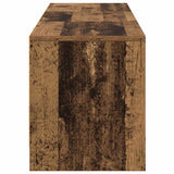 TV Cabinet with LED Old Wood 140 x 34 x 40 cm Engineered Wood 3418705