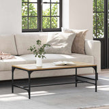 Coffee Table Artisan Oak 100 x 50 x 35 cm Engineered Wood 881121