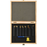 12 Pieces Indexable Turning Tool Set 12x12 mm 80 mm 146718