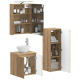Bathroom Furniture Set 4 pcs Artisan Oak 3407414