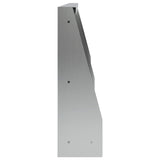 Retaining Wall 6 pcs 60 x 12 x 40 cm Galvanised Steel Silver 3449168