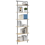 Bookshelf Sonoma Oak 60 x 24 x 203 cm Engineered wood 879972