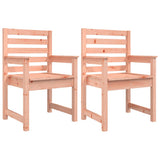 Garden Chairs 2 pcs 60x48x91cm Solid Wood Douglas 824058