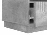 TV Cabinet Concrete Grey 102 x 34.5 x 47 cm Engineered Wood 895368