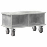 TV Stand Concrete Grey 68.5 x 35 x 35 cm Engineered Wood 891043