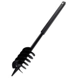 Ground Drill with Handle 150 mm with Extension Tube 5 m Steel 270527