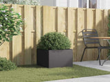 Planter Black 42x40x39 cm Steel 841547