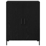 Highboard Black Oak 69.5 x 34 x 180 cm Engineered Wood 3333094