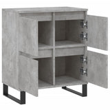 Sideboard Concrete Grey 60x35x70 cm Engineered Wood 831224