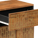 Bedside Cabinet 50x33x60 cm Solid Wood Mango 358295