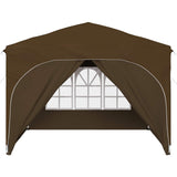 Pop-up Party Tent 290 x 290 x 245 cm Taupe 42019872