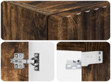 Wall-mounted Bathroom Cabinet Smoked Oak 33 x 34.5 x 60 cm 890537
