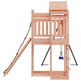 Outdoor Playset Wood Brown, Blue Solid Douglas wood, Polypropylene 3156878