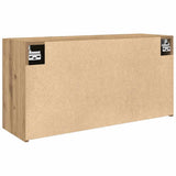 Bathroom Wall Cabinet Artisan Oak 80x25x40 cm Engineered Wood 860093