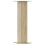 Plant Stands 2 pcs Sonoma Oak 30x30x95 cm Engineered Wood 3307875