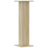 Plant Stands 2 pcs Sonoma Oak 30x30x95 cm Engineered Wood 3307875