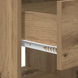 Bedside Table Artisan Oak 40.5 x 40 x 48 cm Engineered Wood 891070